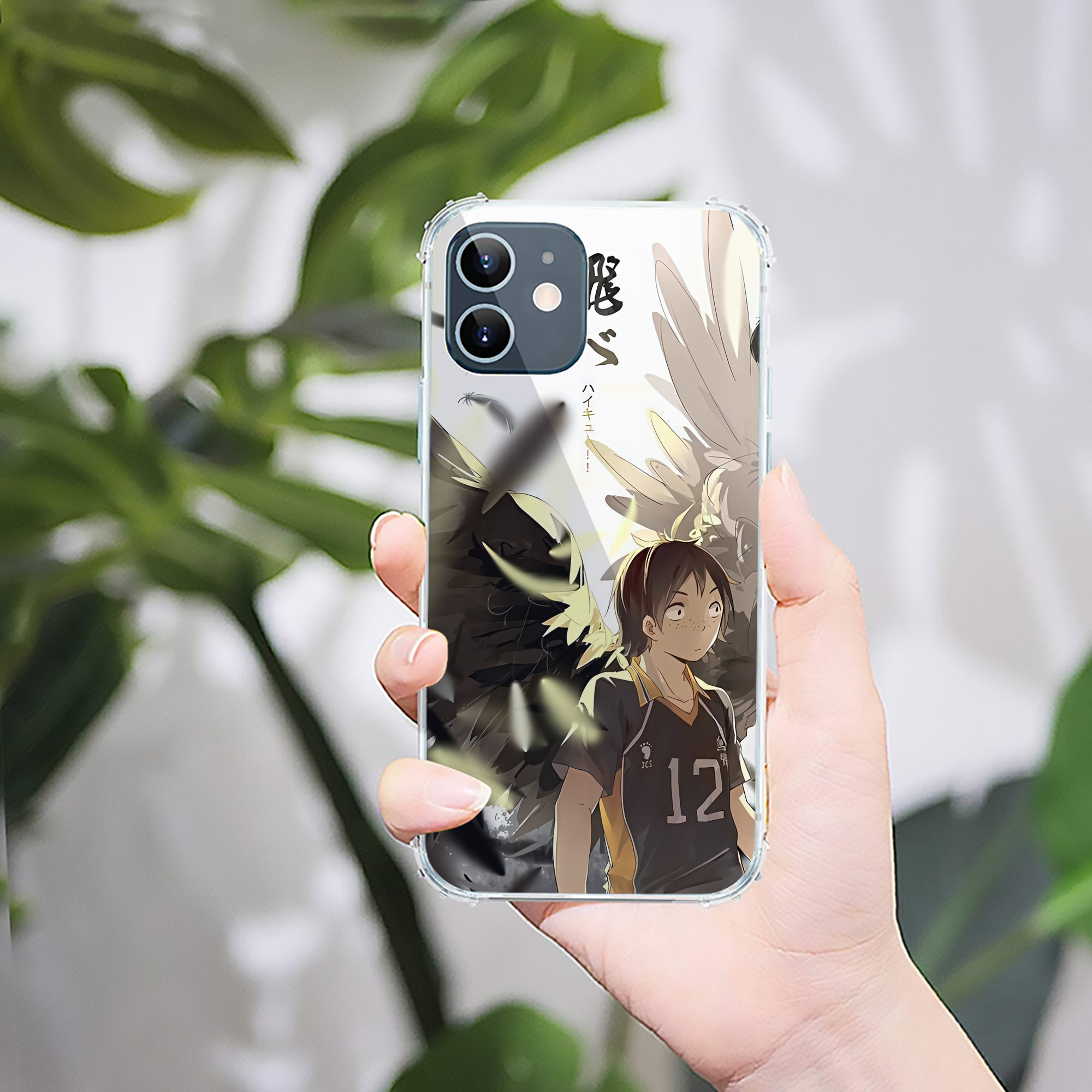 （画像用） ハイキュー!! Haikyu!! 【iPhone 12シリーズ対応】透明スマホケース（クリアソフトケース）